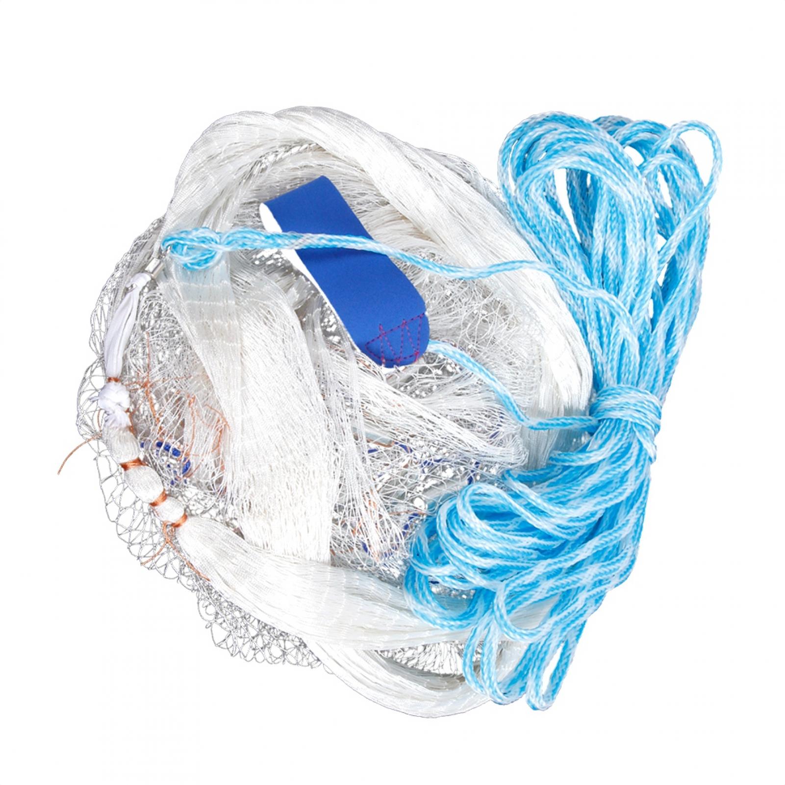 AYNEFY Filet de pêche à la main en nylon monofilament style américain pour amateurs de pêche