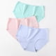 thumbnail image 4 of 5pack Pantaletas Confort De Sin Costura Para Mujer #810, 4 of 4
