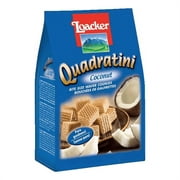 Wafers w/ Coconut Cream Filling "Quadratini" by Loacker - 8.82 oz