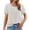 A1 White, variant on T Shirts for Women Crew Neck Blouses Going Out Tops Cotton Linen Tops Lightweight Shirt Office Work Tops Breathable Blouses Tunics Top Tunic Shirts Linen Blend T-Shirts Comfy Tops Beige L