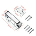 thumbnail image 3 of Feltree Door Suction Hook DIY Tool, Silent Spring Snap Lock, Pull Cabinet Door Rebounddevice, 3 of 7