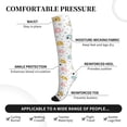 thumbnail image 2 of Sikiie Little Elephant 1 Pairs Compression Socks for Men and Women 15-20 mmHg Running Support Socks, 2 of 7