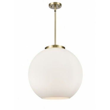 221-3S-AB-G121-18-Innovations Lighting-Athens - 3 Light Pendant In Industrial Style-18.38 Inches Tall and 17.75 Inches Wide-Antique Brass Finish-Matte