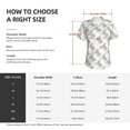 thumbnail image 4 of Uemuo Gray Rabbit Printed Women's Classic V-Neck T-Shirt - Soft, Breathable, Moisture-Wicking, Perfect for Casual, Office, Travel, and Everyday Wear-Small, 4 of 5