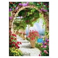 thumbnail image 1 of New DIY 5D Diamond Painting Landscape Full Round Resin Mosaic Sea View Diamond Embroidery Picture Rhinestone Home Decor Gift40 x 50 cm, unframed,TF3,50x40cm, 1 of 7