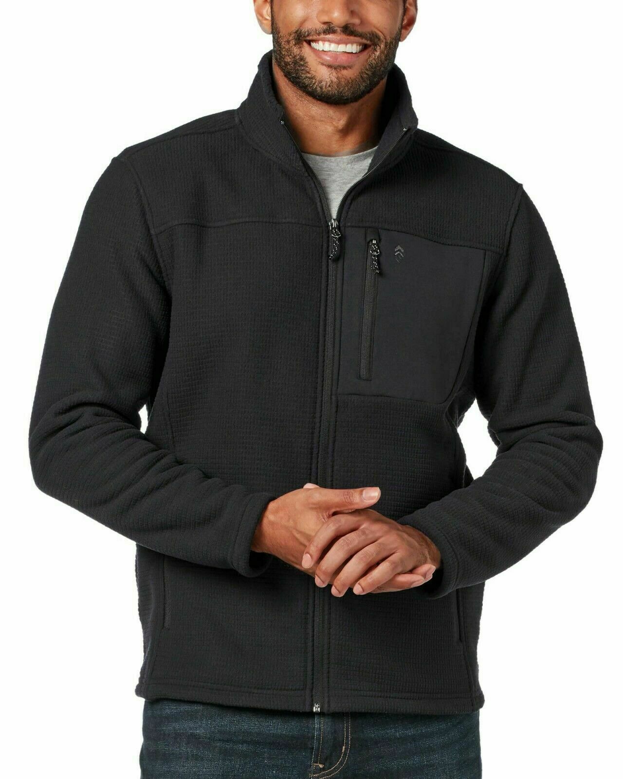 Free Country Men's Grid Fleece Jacket 