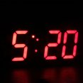 thumbnail image 5 of Reloj digital zanvin, reloj digital LED 3D, decoración de pared, modo nocturno brillante, reloj de mesa electrónico ajustable, reloj de pared, decoración para sala de estar, reloj LED, regalos para, 5 of 5