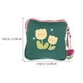 thumbnail image 3 of Shisuyan Sac de Période Portable pour Adolescentes en Coton et Lin Couleurs Assorties Rangement Polyvalent 2 Pcs, 3 of 8