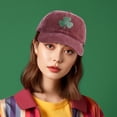 thumbnail image 3 of Women's Caps St.Patrick's Day Baseball Tongue Outdoor Sun Hat Caps, 3 of 4