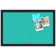 thumbnail image 2 of PinPix ArtToFrames 20x12 Custom Cork Bulletin Board    Poster Board Has a Fabric Style Canvas Finish, Framed in Satin Black (PinPix-650), 2 of 5