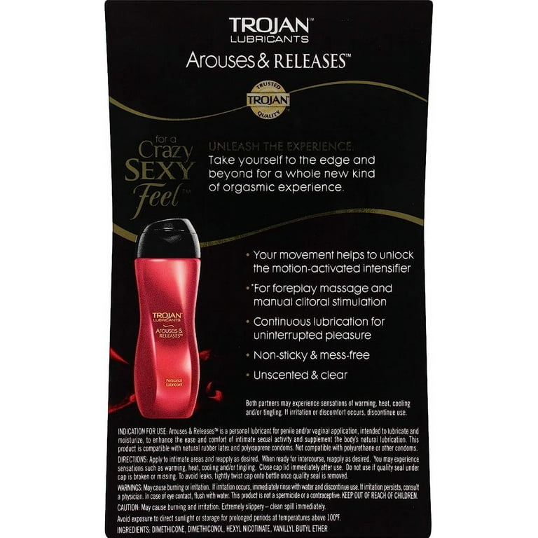 Trojan Lubricants Arouses & Releases Personal with Intensifier 3.0 fl oz *EN - Walmart.com Trojan Lubricants Arouses & Releases Personal with Intensifier 3.0 fl oz *EN - Walmart.com