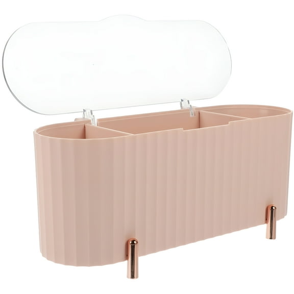 LAMIRO 1Set Storage Box Rectangular Shape Vanity Organizer For Hair Accessories Desk