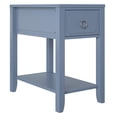thumbnail image 6 of Her Majesty Narrow Side Table, Blue, 6 of 13