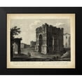 thumbnail image 2 of Parboni, Pietro 14x12 Black Modern Framed Museum Art Print Titled - Arco di Giano Quadrifonte, 2 of 5