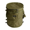 thumbnail image 3 of Wswqop smtyteeng 2 Camping Trash Can Folding 13 Gallon Waste Bin Portable Home Recycle Green Brown2, 3 of 9