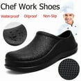 thumbnail image 2 of Chef Shoes Non-Slip Oil / Waterproof Clogs Nurse Shoes Kitchen Safety Work Shoes, 2 of 11