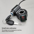 thumbnail image 4 of Speravity Voltímetro del acelerador, indicador de voltaje conveniente, bloqueo de energía, accesorios mejorados, pieza reemplazada, suministros Vehículos, repuestos y accesorios Mis, 4 of 6