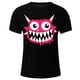 thumbnail image 4 of Blusas y camisas de manga corta con cuello redondo para hombre, blusas casuales de verano a la moda con cuello redondo y estampado para hombre., 4 of 4
