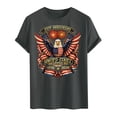 thumbnail image 7 of mgoYE USA 250th Anniversary Shirt 250th Independence Day Short Sleeve Tops Men's Tshirts(Dark Gray,S), 7 of 7