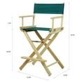 thumbnail image 3 of "24" Director's Chair Natural Frame-Hunter Green Canvas", 3 of 3