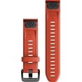thumbnail image 2 of Correa De Silicona Garmin Quickfit 20 Rojo Fuego, 2 of 2