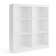 thumbnail image 3 of QinaQin Librero organizador de 6 cubos y 53 pulgadas de alto, diseño moderno con sistema antivuelco para sala, recámara u oficina en casa, 3 of 6