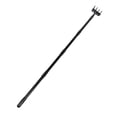 thumbnail image 2 of Weeding Rake Adjustable Length Stainless Steel Ergonomic Handle Hand Rake Garden Tool for Cultivating Loosening, 2 of 5