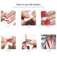 thumbnail image 5 of ROZYARD 22Pcs Self-Adhesive Nail Wraps Nail Gel Polish Strips Wraps Nail Polish Stickers, 5 of 20