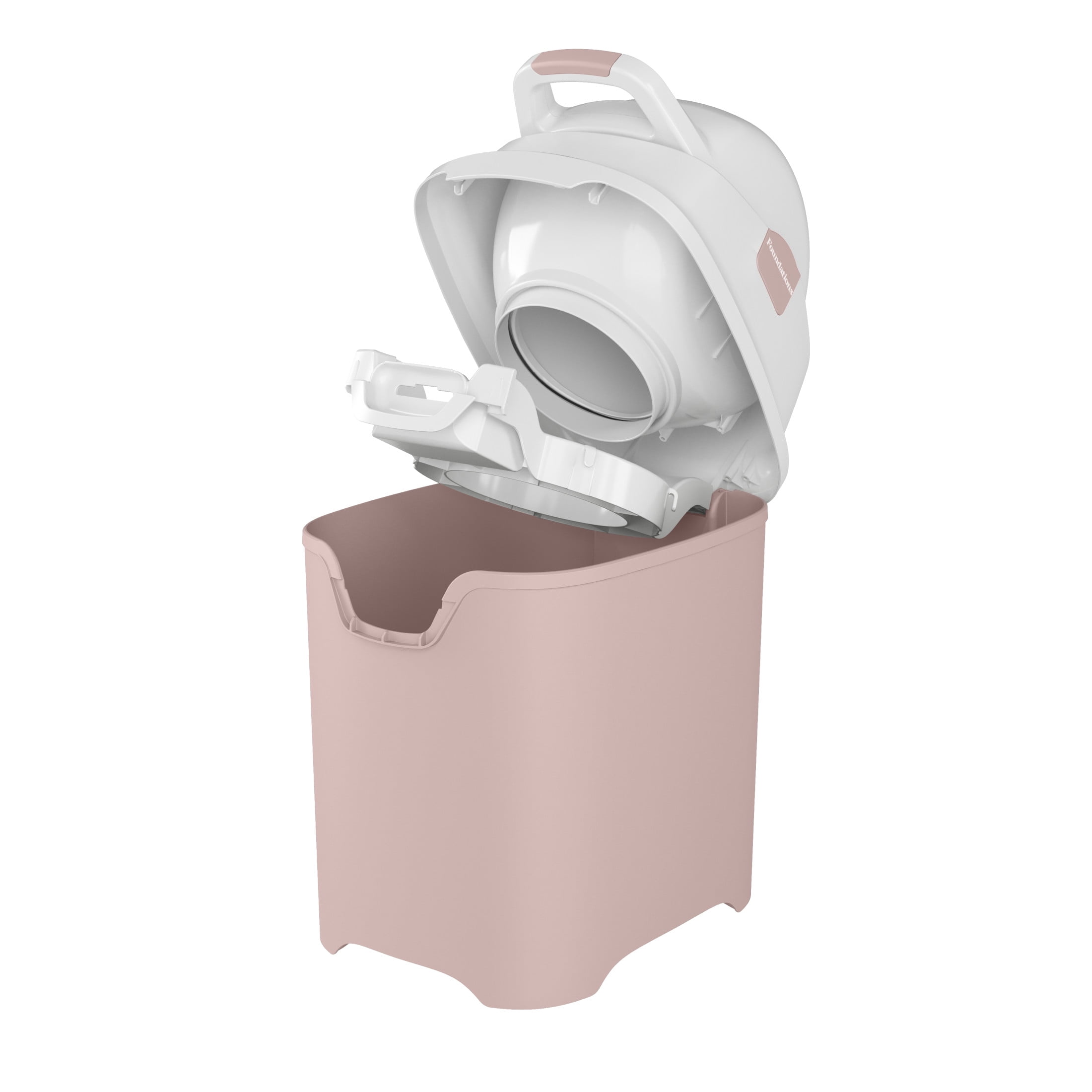 Foundations Mini Diaper Pail (Pink)