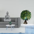 thumbnail image 2 of Estatua de Buda Mono y , escultura de animal, figura coleccionable en miniatura, elegante adorno de mesa para decoración del hogar, la oficin, 2 of 8
