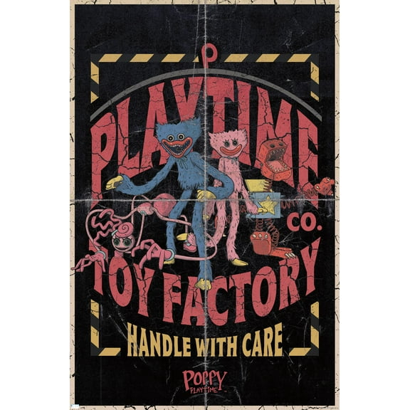 Poppy Playtime - Handle With Care Wall Poster, 22.375" x 34"