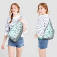 thumbnail image 4 of Tropical Marine Life Shoulder Bag - Colorful Shark & Coral Reef Pattern (Breathable & Lightweight), 4 of 4