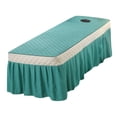 thumbnail image 4 of GROWTH TANK Housse de table de Massage pour table de Traitement Cosmétique table de Massage Verte, 4 of 9