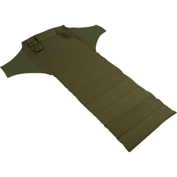 5'3" Tactical Shooting Mat - Padded Roll Up Design with Elbow Wings by Modern Warrior