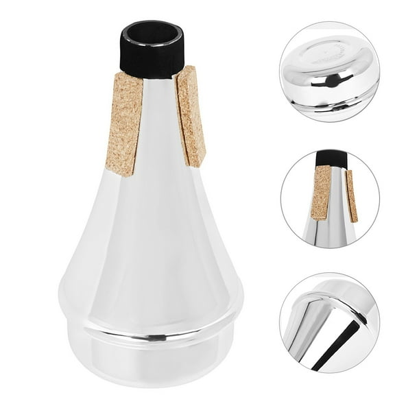 LOLIPPYY Lightweight Trumpet Practice Mute for Beginners, Noise Reduction Accessory for Quiet Trumpet Playing