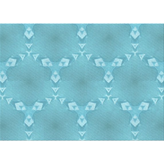 Ahgly Company Machine Washable Indoor Rectangle Transitional Macaw Blue Green Area Rugs, 2' x 4'