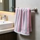thumbnail image 4 of Toalla Facial de Fibra Gruesa, Suave y Absorbente Que No Suelta Pelusa para Hombres y Mujeres - Toalla de Baño a Rayas para Baño, Gimnasio, Viajes, Residencia Estudiantil, Hotel - 1 Unidad, 4 of 6
