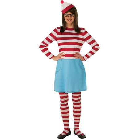 Where's Waldo Womens Wenda Halloween Costume