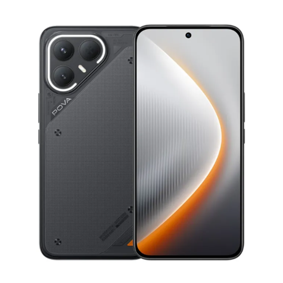 Smartphone Celular TECNO Pova 7 Pro 5G Dual SIM 256GB 12GB RAM Nuevo Liberado Negro