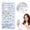 Blue/7.87"×3.93"/1Pc, variant on 3D Puffy Stickers Cute Sticker Resin Funny Kawaii Stickers For Water Bottle Phone Case Notebook Laptops Stocking Stuffers