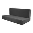 thumbnail image 2 of Almencla 4 Pieces RV Seat Covers Soft Bench Covers Camper Cushion Covers for Trailers grey, 2 of 8