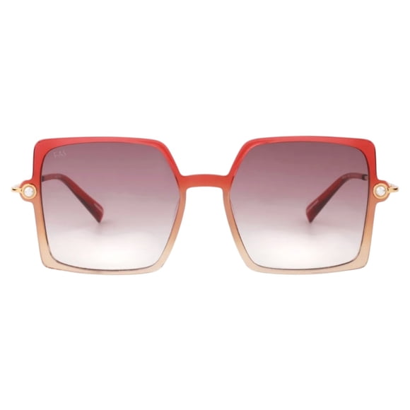 Lentes de Sol For Arts Sake diseño Moxie Gold Red