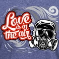 thumbnail image 3 of CafePress - Love Is In The Air Mens Tri Blend T Shirt - Mens Tri-blend T-Shirt, 3 of 4