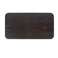 thumbnail image 5 of Jofran Janzen Contemporary Modern 50" Rolling Coffee Table with Open Storage Shelf, 5 of 9