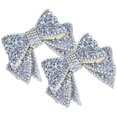 thumbnail image 2 of Miangastore 2 Pcs Charms Chaussures Strass Charms Nœud Décorations de Chaussures pour Femmes, 2 of 8