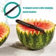 thumbnail image 4 of 2Pcs Decorative Slicing Tool V Shape Cutter and Spirals For Home Cooks, 4 of 17