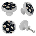 thumbnail image 4 of Daisy Round Glow-in-the-Dark Dresser Hardware Pack: Fluorescent Drawer Pulls & Knobs for Cabinets, Wardrobes, and Dressers, 4 of 6