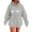 Grey, variant on Essential Sweatshirt for Women Soft Crewneck Long Sleeve Loose Fit Casual Lounge Everyday Basic Winter Warm Top