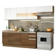 thumbnail image 1 of Cocina Integral MADESA Marcela 280cm Marrón/Blanco, 1 of 10