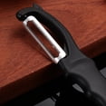 thumbnail image 3 of 1PCS Swivel  Stainless Dual Blade    MelonPotato Fruit  Vegetable Peeler Kitchen Vegetable Tool Accessories 2-in-1 Peeler, 3 of 9